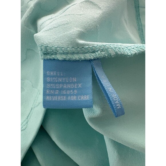 J McLaughlin Catalina Cloth Shirt Medium Textured Coral Pattern Fitted Beach - Picture 14 of 16